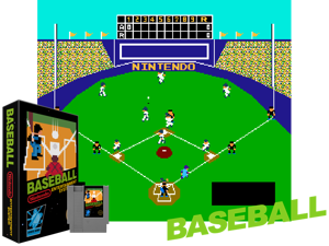 Baseball (VS) (Player 1 Mode) Cover
